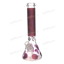 Unbrand Glass Skull Pattern 14inch 7mm - 6Colors