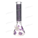 Unbrand Glass Skull Pattern 14inch 7mm - 6Colors