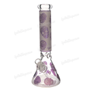 Unbrand Glass Skull Pattern 14inch 7mm - 6Colors