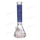 Unbrand Glass Leaf Pattern 14inch 7mm - 6Colors