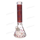 Unbrand Glass Leaf Pattern 14inch 7mm - 6Colors