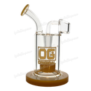 OG Original Glass 5inch Dab Rig With Banger OG325 - JADE YELLOW