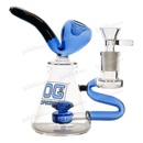 OG Original Glass OG412 Hand Pipe Mouth 7inch - Blue