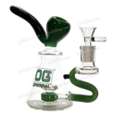 OG Original Glass OG412 Hand Pipe Mouth 7inch - Jade Green