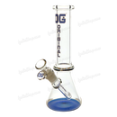 OG Original Glass Color Logo Beaker 10" OG457 - BLUE