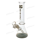 OG Original Glass Color Logo Beaker 10" OG457 - BLACK