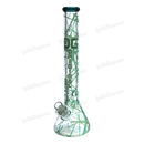 OG Original Glass Color Beaker 9mm 18inch OG466 - TEAL