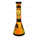 OG Original Glass 10inch Decal Beaker OG494 - ORANGE