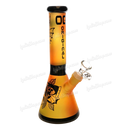 OG Original Glass 10inch Decal Beaker OG494 - ORANGE