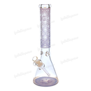 OG Original Glass Color Change Under Sunlight Sandblast Beaker 16" OG498 - BLUE→PURPLE