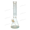 OG Original Glass Color Change Under Sunlight Sandblast Beaker 16" OG498 - GREEN→LIGHT BLUE