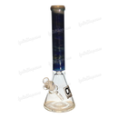 OG Original Glass 16" 9mm Marble Pattern Beaker OGS10 - BLUE