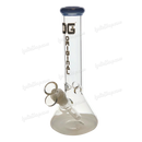 OG Original Glass Color Crown Simple Beaker 10" OGS22 - JADE BLUE