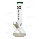 OG Original Glass Color Crown Simple Beaker 10" OGS22 - JADE GREEN