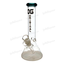 OG Original Glass Color Crown Simple Beaker 10" OGS22 - LAKE GREEN
