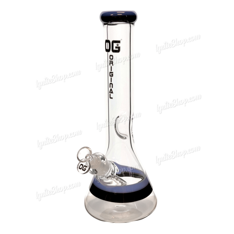 OG Original Glass Beaker with Rims 14" OGS26 - JADE BLUE