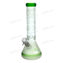 OG Original Glass Sand Blask Beaker 12inch - GREEN