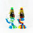 OG Original Glass Silicone Bong with Glass OG-SLB028 7inches