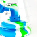 OG Original Glass Silicone Bong with Glass OG-SLB028 7inches