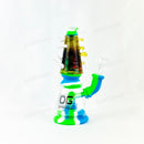 OG Original Glass Silicone Bong with Glass OG-SLB028 7inches