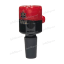 Nice Glass Black & Color Bubble Bucket Bowl TW001- 6 Colors