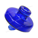 Glass Carb Cap - UFO - BLUE