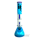 infiniti Glass Double Shower Head Beaker GP1157 - LIGHT BLUE