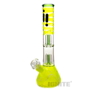 infiniti Glass Double Shower Head Beaker GP1157 - LEMON