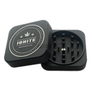 IGNITE Aluminum Alloy Square Grinder 2 Layers EP74 - BLACK