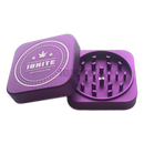 IGNITE Aluminum Alloy Square Grinder 2 Layers EP74 - PURPLE