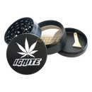 4Parts Metal Grinder IGNITE BRAND 48mm BLACK