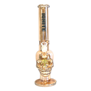 Ignite Glass Metalic Skull - ROSE GOLD