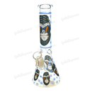 Non Brand King Kong Decal Glow In Dark Mini Beaker 10 " - BLUE