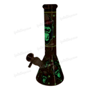 Non Brand King Kong Decal Glow In Dark Mini Beaker 10 " - GREEN