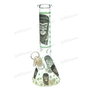 Non Brand King Kong Decal Glow In Dark Mini Beaker 10 " - GREEN