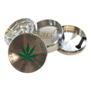 4Parts Metal Grinder Color Hemp 60mm SILVER