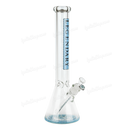 Legendary Glass Color Logo Simple Beaker 16inches LG316 - BLUE