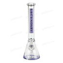 Legendary Glass Color Logo Simple Beaker 16inches LG316 - PURPLE