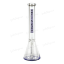 Legendary Glass Color Logo Simple Beaker 16inches LG316 - PURPLE