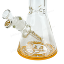 Legendary Glass Color Logo Simple Beaker 16inches LG316 - YELLOW