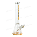 Legendary Glass Color Logo Simple Beaker 16inches LG316 - YELLOW