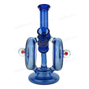 Legendary Premium Dab Rig Circle Recycler LG324 - BLUE