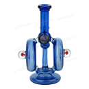 Legendary Premium Dab Rig Circle Recycler LG324 - BLUE