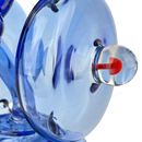 Legendary Premium Dab Rig Circle Recycler LG324 - BLUE