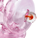 Legendary Premium Dab Rig Circle Recycler LG324 - PINK