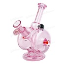 Legendary Premium Dab Rig Circle Recycler LG324 - PINK