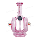 Legendary Premium Dab Rig Circle Recycler LG324 - PINK