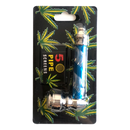 Metal Pipe Diamond Cut with 5 Screens - Full Metal Random Color