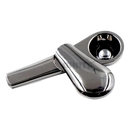 Metal Pipe Spoon Shape Magnetic Cover - BLACK