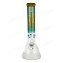 OG Original Glass Color Pattern Beaker OG519 - BLUE